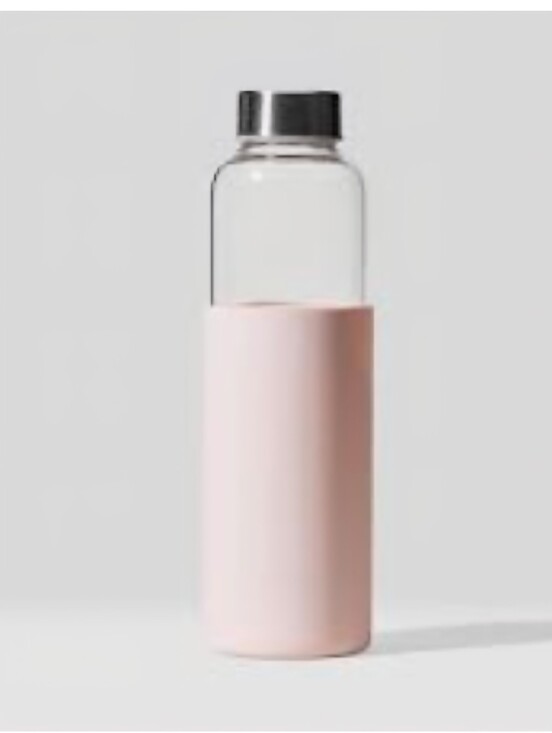 Kylie Cosmetics Other - Kylie Cosmetics 20 Oz Glass Water Bottle Pink